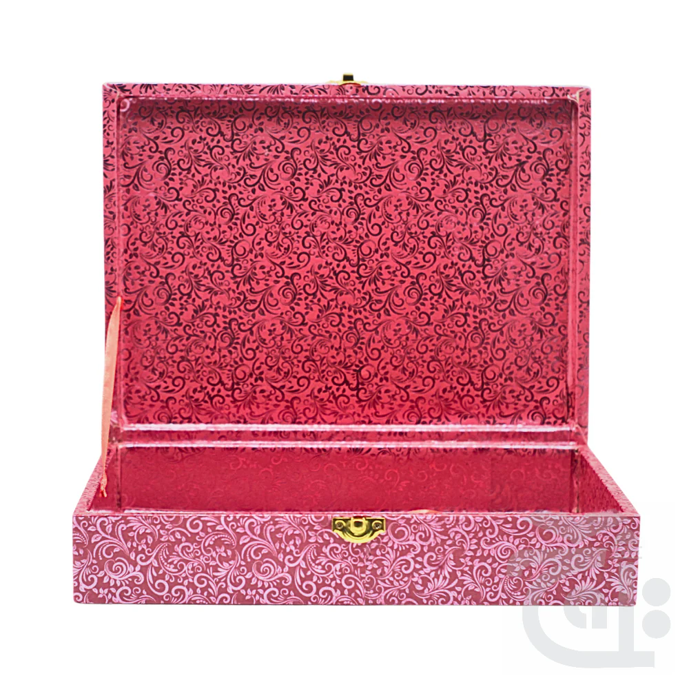 FANCY QURAN BOX PINK SHINE FOR 19x25cm  BR55SH-PINK - Image 4