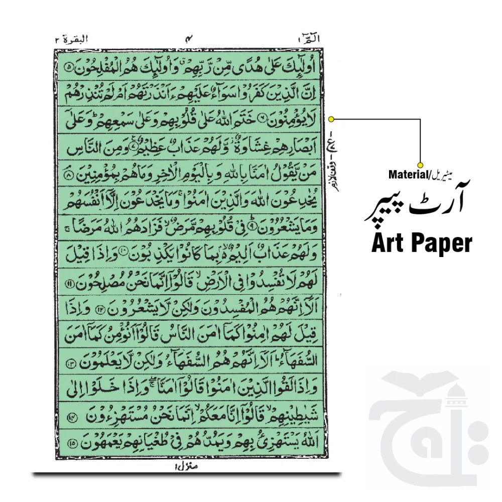 Holy Quran (15 Line Hafzi) 126KZ - Image 2