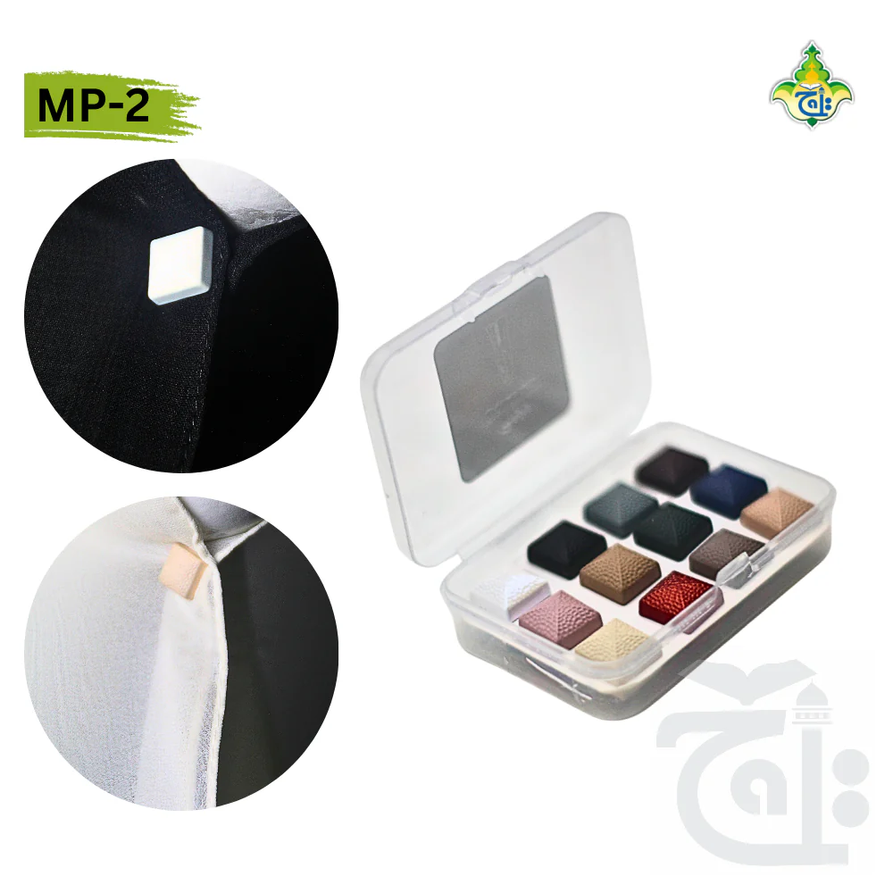 Magnetic Pins(Square Shape Buttons) for hijab MP-2 - Image 3