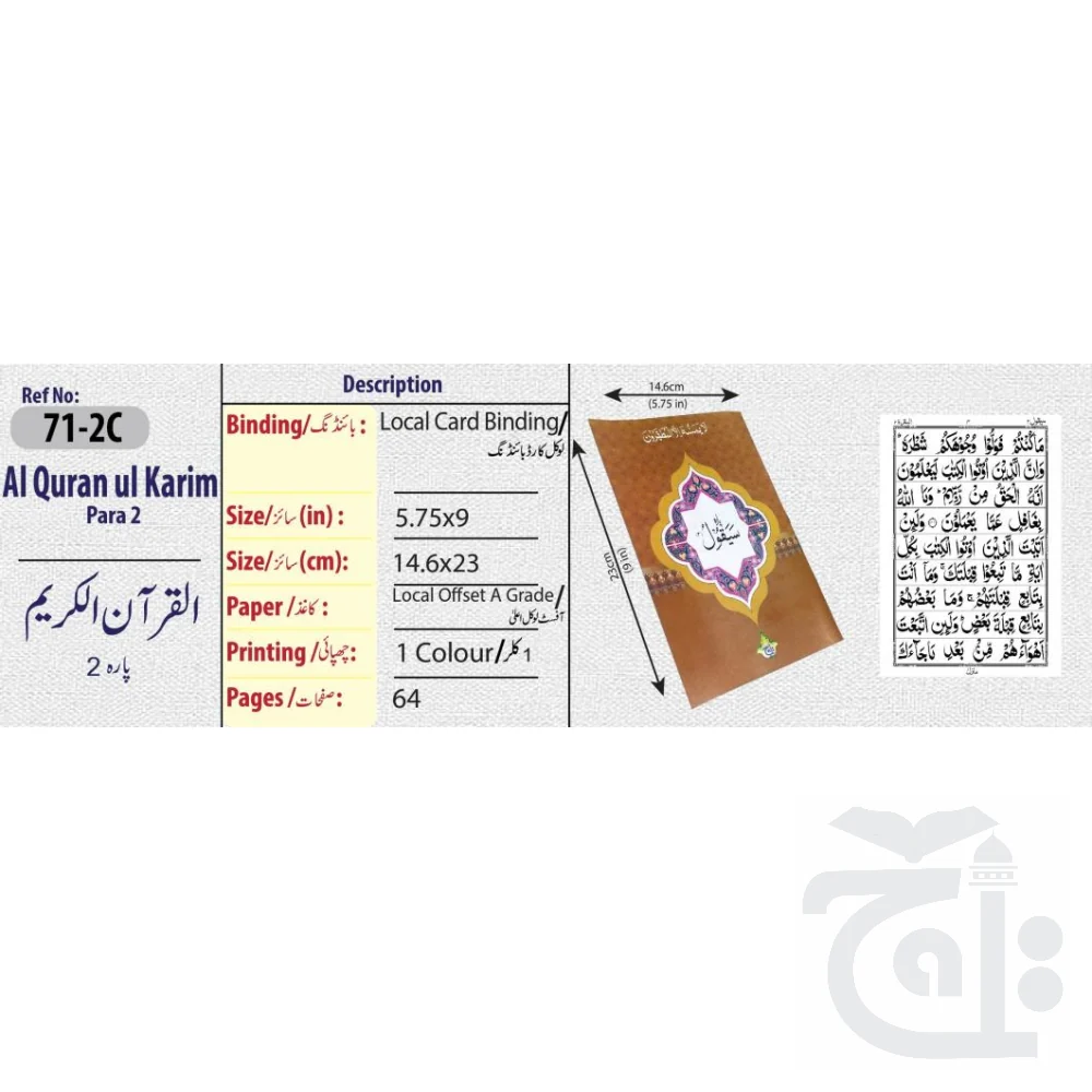 Para 2(9 Line Full Bold Font) 71-2C - Image 3