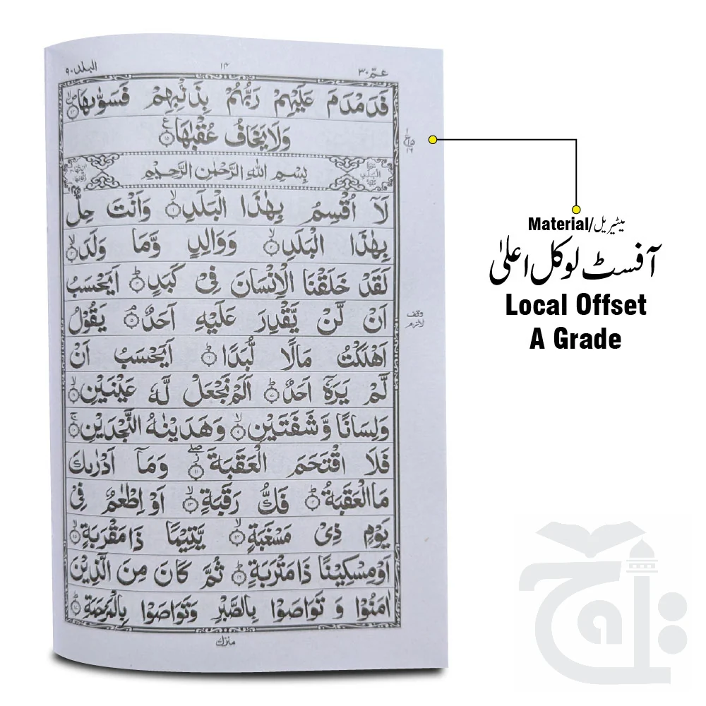 Para 30 (Hifz Reverse Style)Qurani Ayat(32 Page) 375-32c(207C) - Image 2