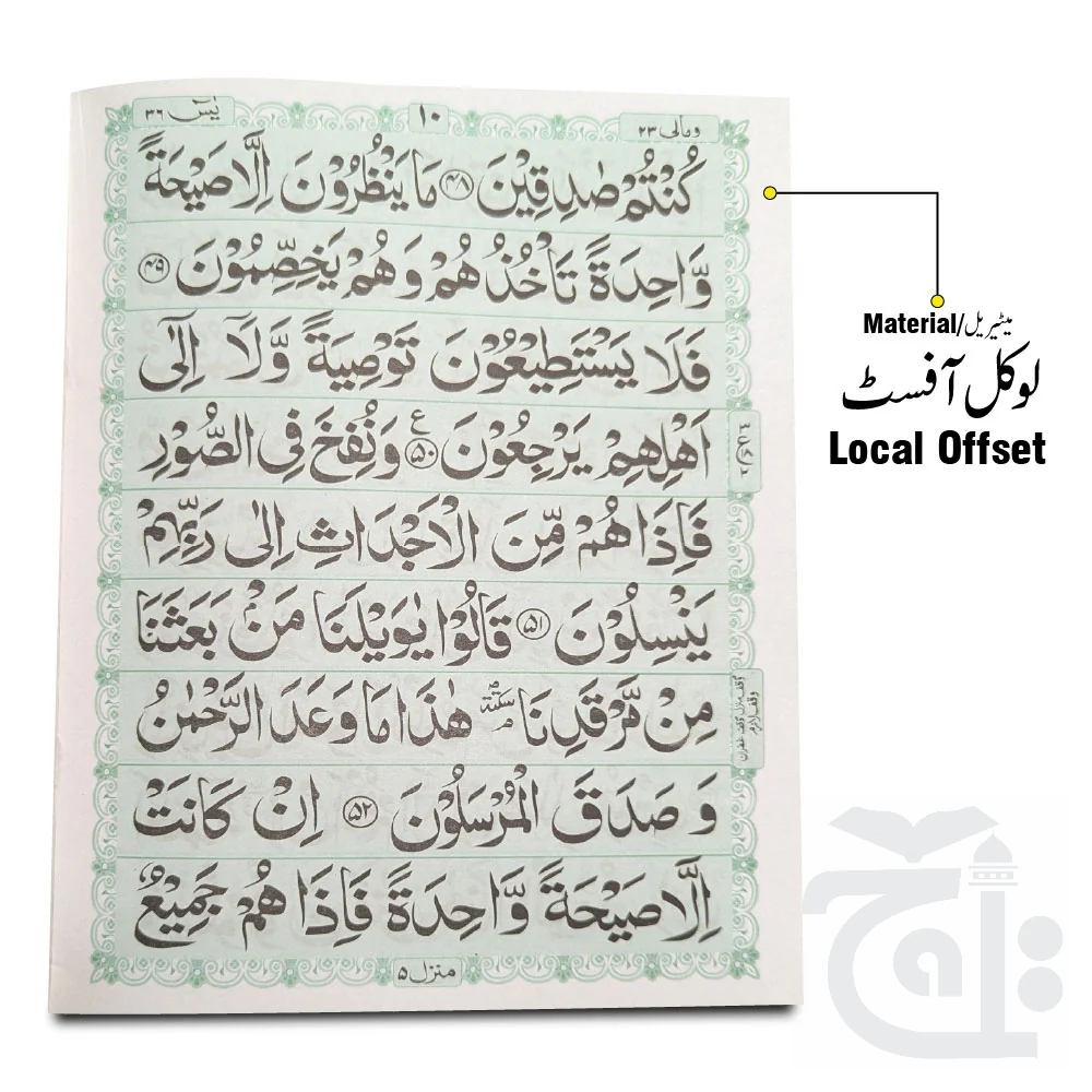 Soora Yaseen Bold 86-7 - Image 2