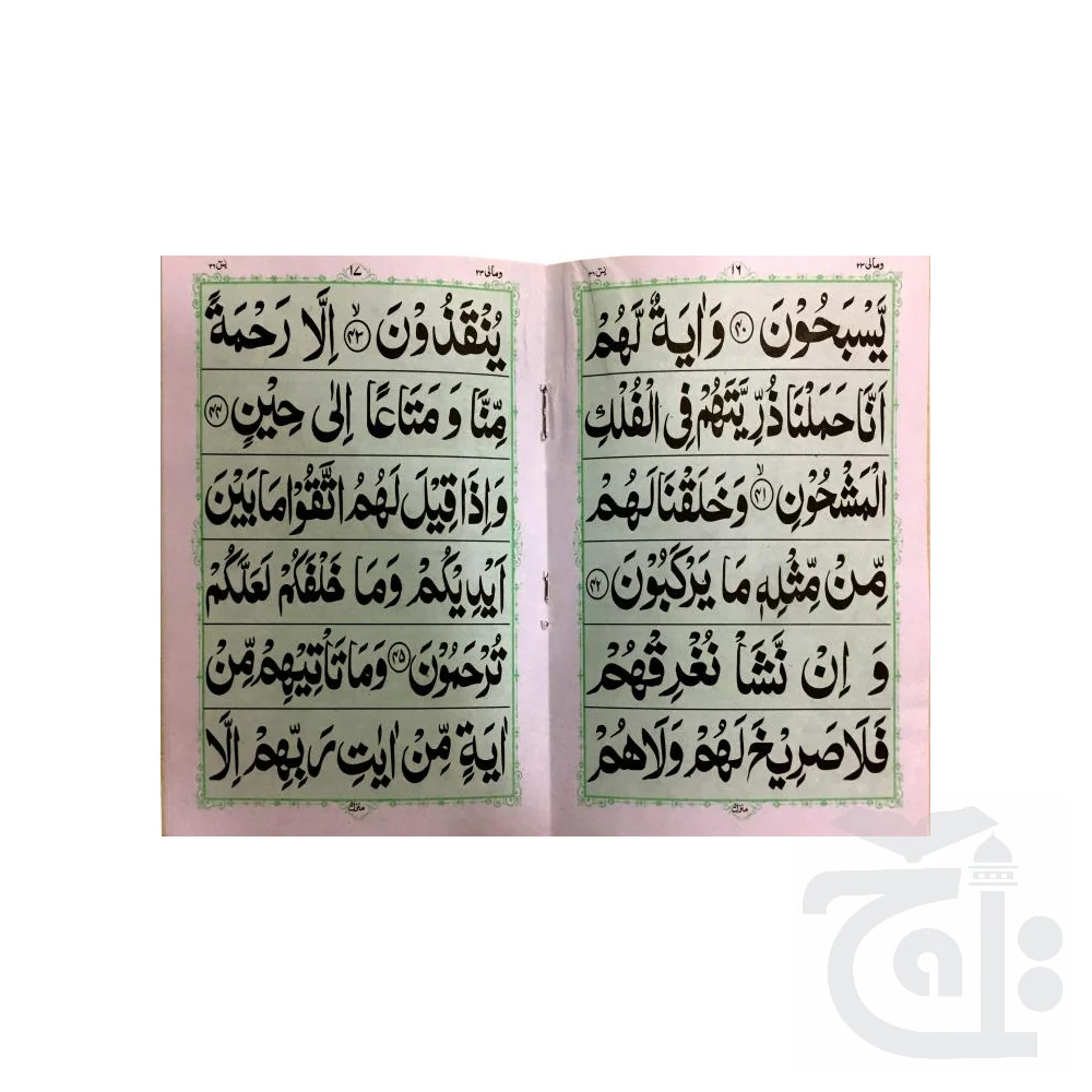 soora yaseen (bold font)32 Pages 204-2C - Image 2