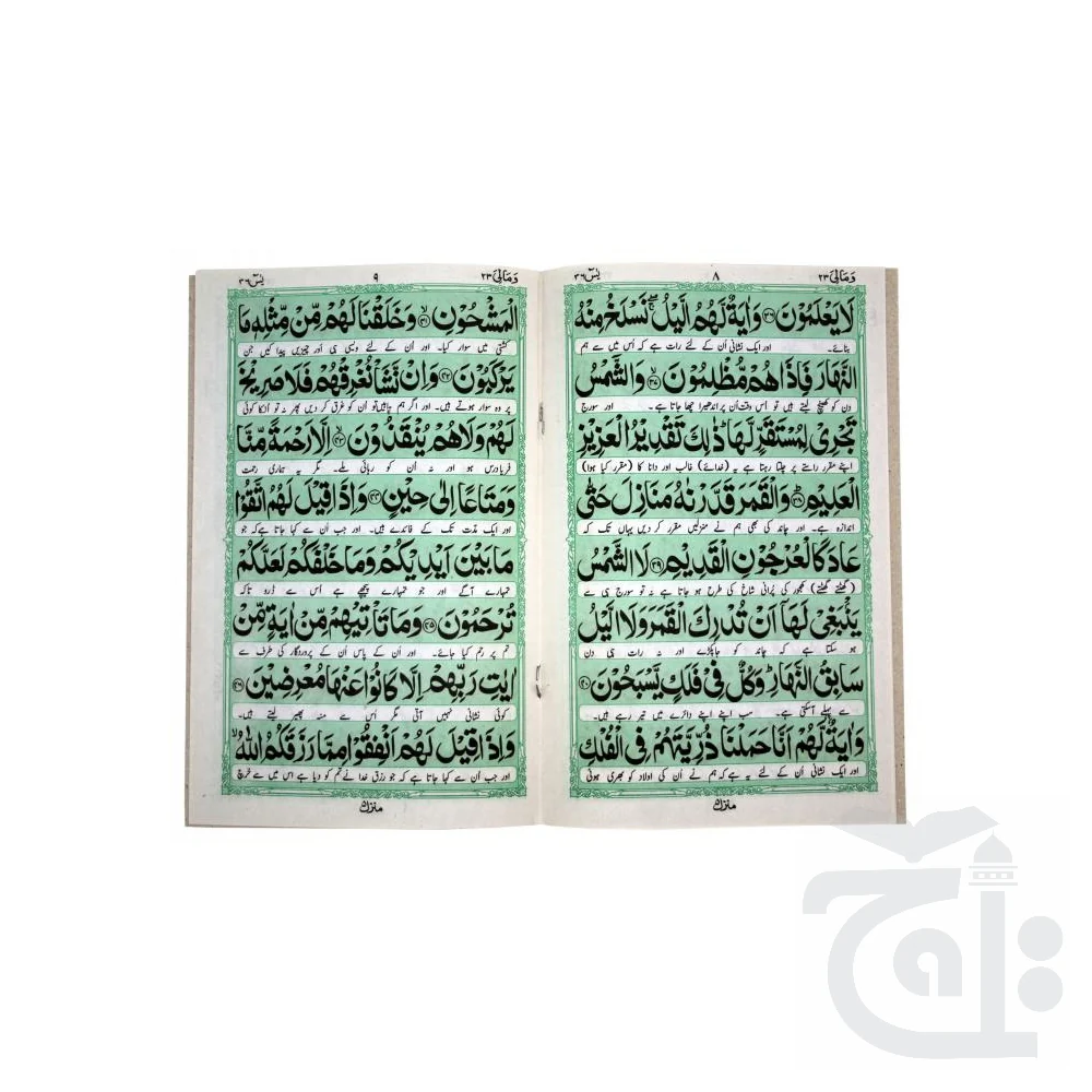 Surah Yaseen Translated 16 Pages 87-2 - Image 3
