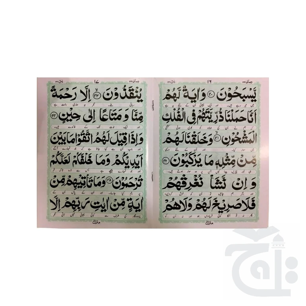 Surah Yaseen Translated 32 Pages 281KF - Image 2