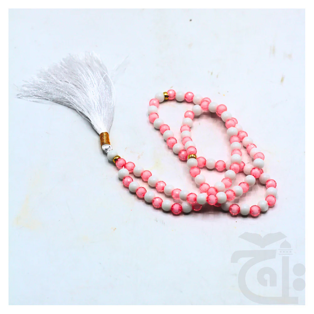 Tasbih double tone+plastic sheesha 8 Num 100 Daana TDS8-100 - Image 3